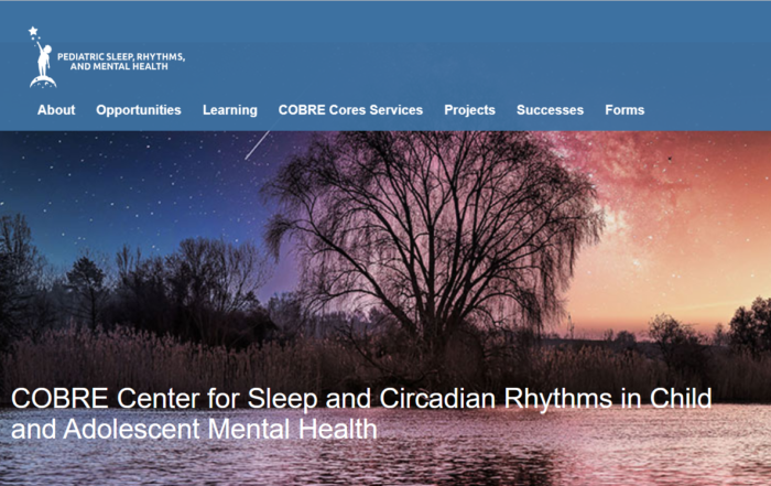 COBRE Center for Sleep and Circadian Rhythms in Child and Adolescent Mental Health