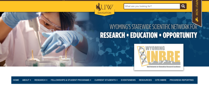 Wyoming IDeA Networks for Biomedical Research Excellence Phase 4