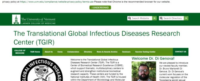 Translational Research to Prevent and Control Global Infectious Diseases