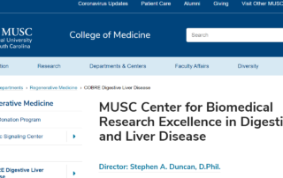 COBRE in Digestive & Liver Disease