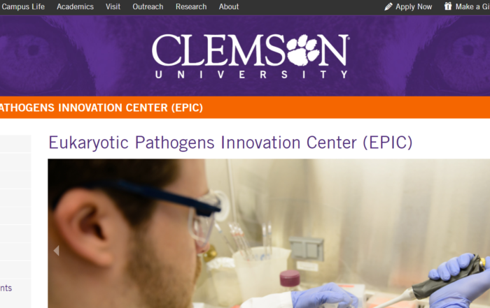 COBRE:Eukaryotic Pathogens Innovation Center (EPIC)