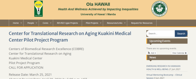 Center for Translational Research on Aging