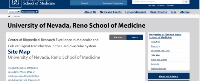 Nevada Center of Biomedical Research Excellence in Molecular and Cellular Signal Transduction in the Cardiovascular System