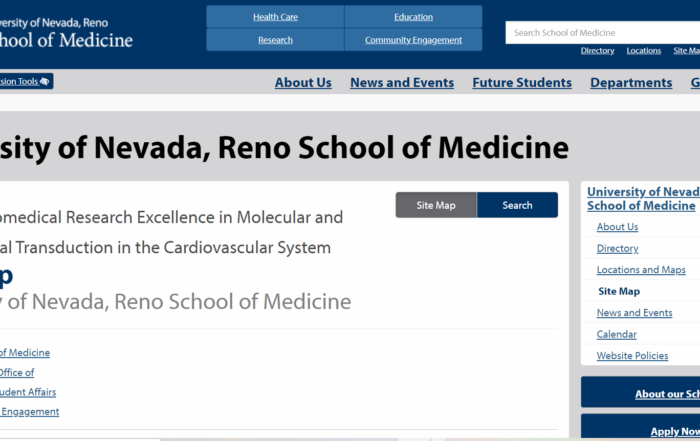 Nevada Center of Biomedical Research Excellence in Molecular and Cellular Signal Transduction in the Cardiovascular System