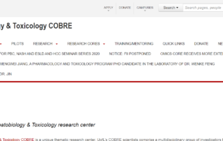 Hepatobiology and Toxicology COBRE