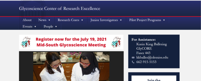 Glycoscience Center of Research Excellence