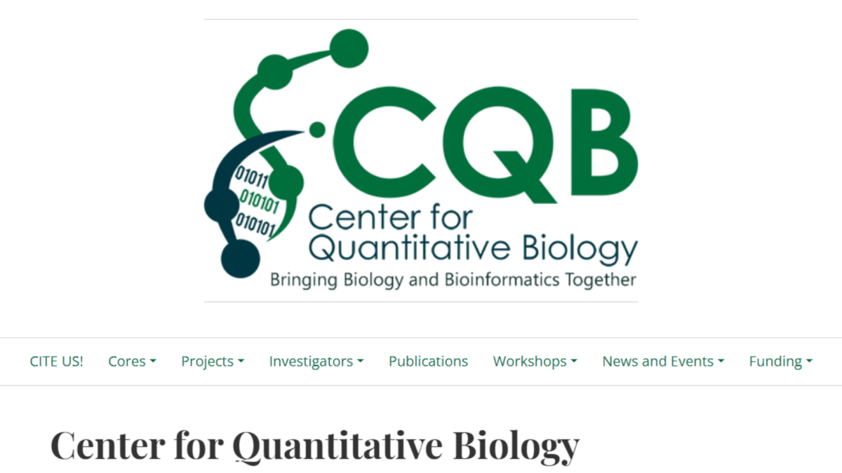 Center For Quantitative Biology: A Focus On "Omics", From Organisms To ...