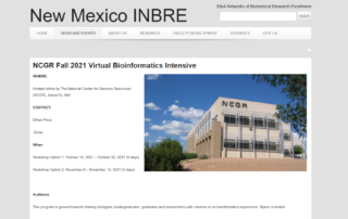 New Mexico INBRE Event