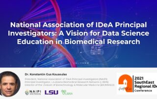 Dr. Konstantin Gus Kousoulas - SE IDeA Regional Conference - Data Science and Bioinformatics