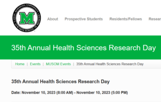 Marshall University Research Day Event