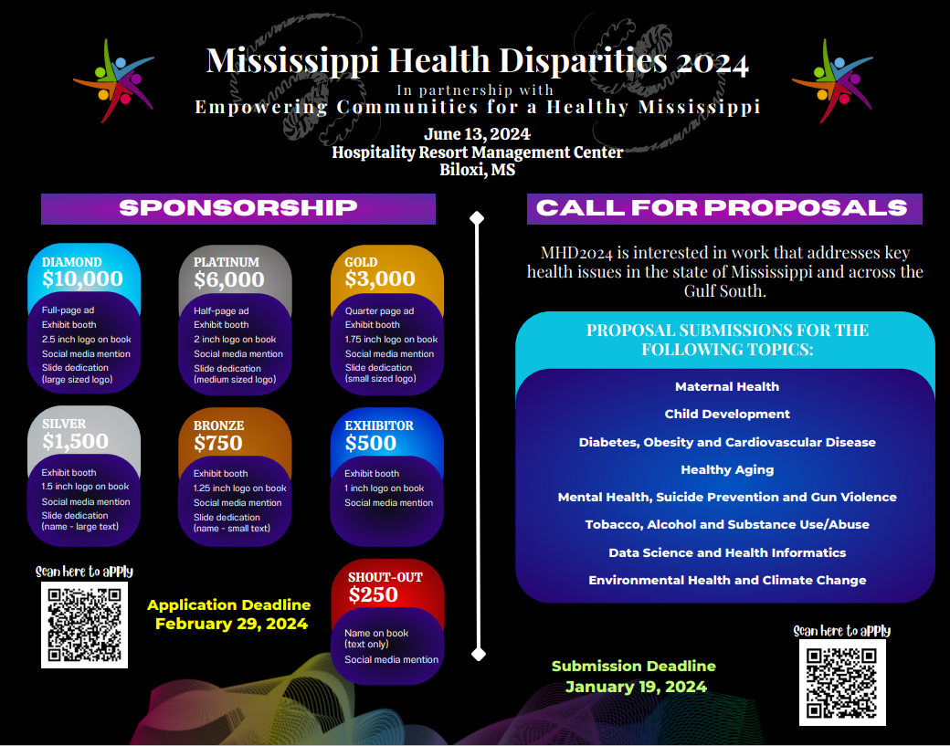 Mississippi Health Disparities 2024 Conference NAIPI